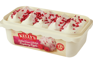 clotted cream & british raspberry ripple
